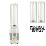 Shake N Take Sports Bottle Blender with 2 Extra Sport Bottles