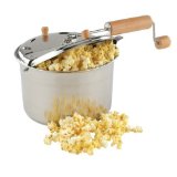 West Bend Aluminum Stovetop Popcorn Popper PC10651