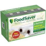 FoodSaver 6-Roll Packaging Rolls