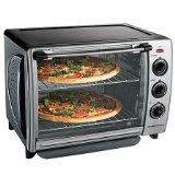 Hamilton Beach 31199R Countertop 1.1-Cubic-Foot Convection Oven with Rotisserie